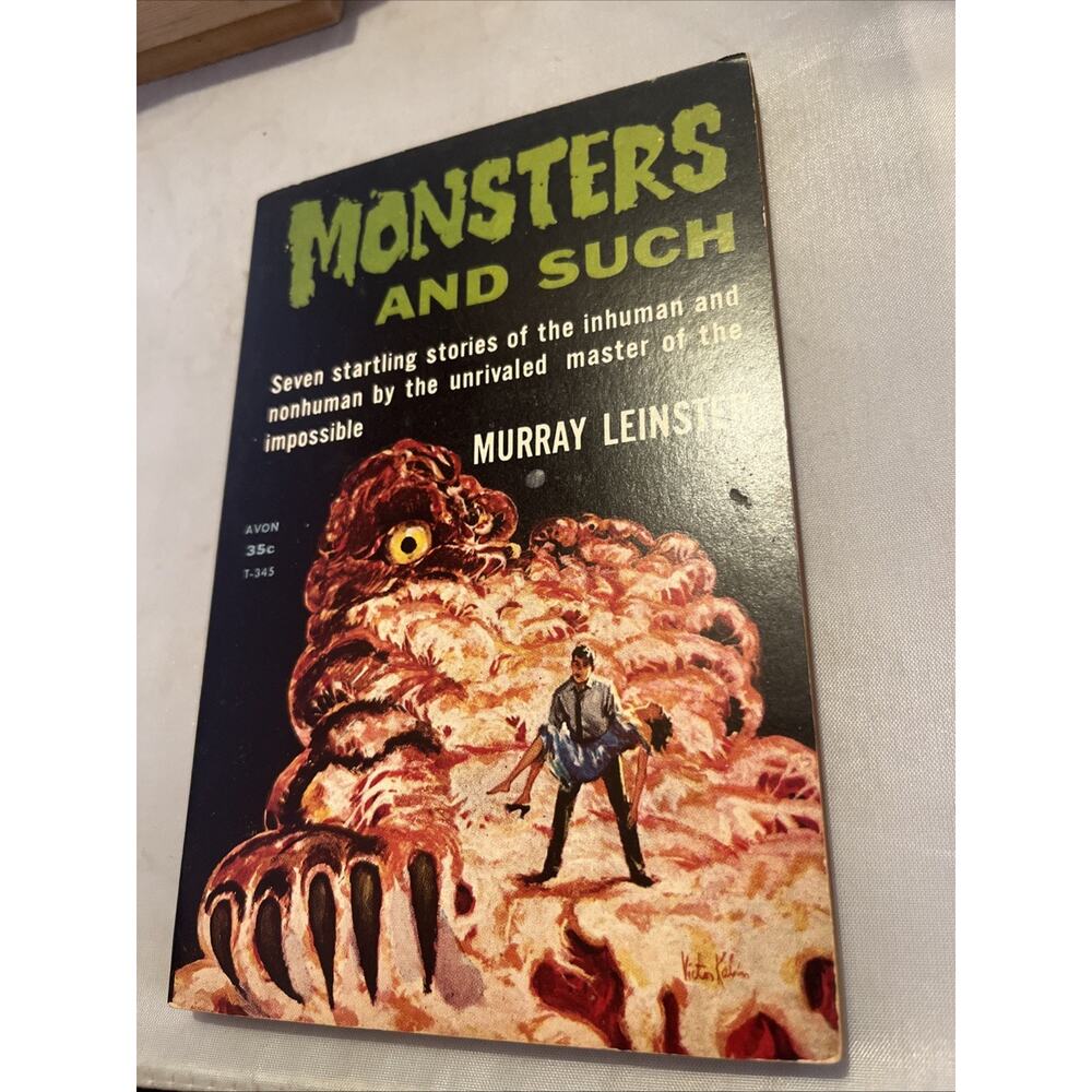 Monsters and Such by Murray Leinster 1959 Avon T-345 1st Printing Paperback - Picture 1 of 3